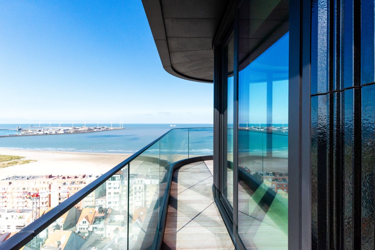Dans la skyline de Knokke-Heist, la Heldentoren. © Ronald Schlundt Bodien / Neutelings Riedijk Architects